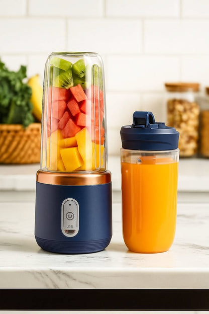 Portable USB Rechargeable Blender – Compact Personal Smoothie Maker