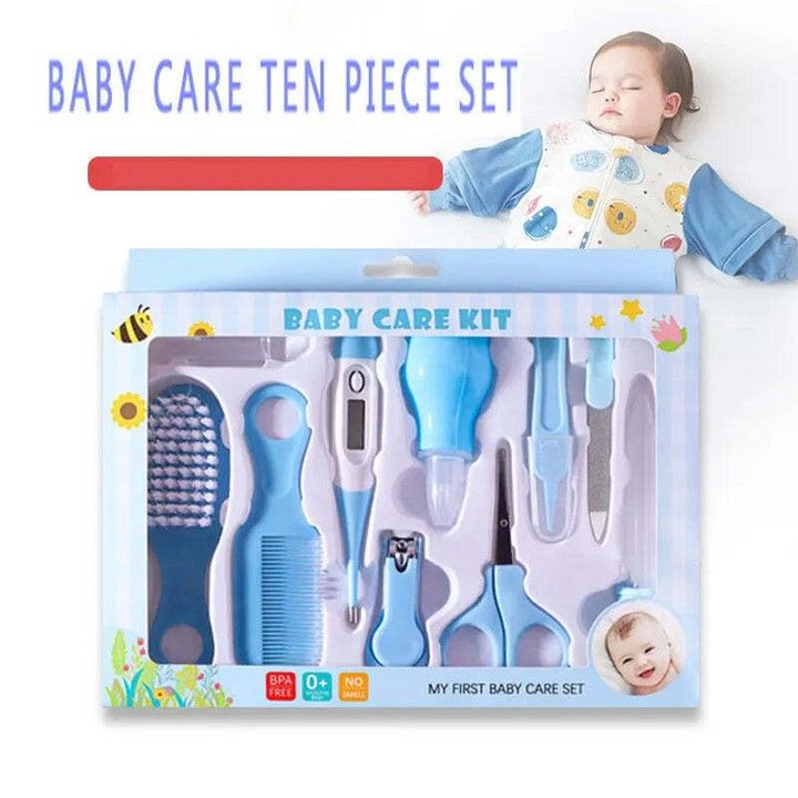 Baby Grooming Kit for Newborns & Infants (0-6 Months) | 16-in-1 Healthcare & Safety Care Set | BPA-Free